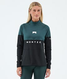 Montec Alpha W Funktionsshirt Damen Dark Atlantic/Black