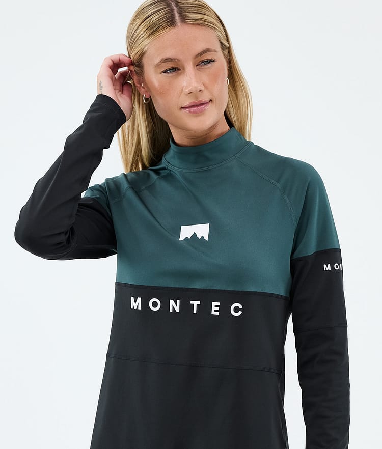 Montec Alpha W Funktionsshirt Damen Dark Atlantic/Black, Bild 2 von 5