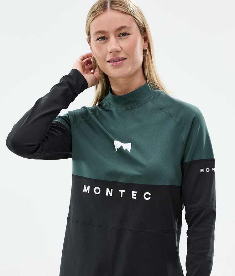 Montec Alpha W Funktionsshirt Damen Dark Atlantic/Black, Bild 2 von 5