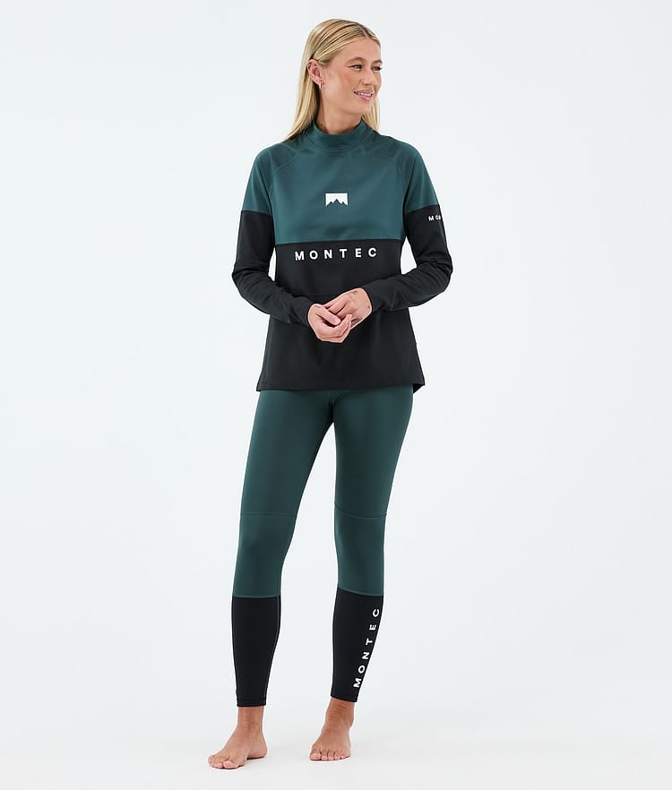 Montec Alpha W Funktionsshirt Damen Dark Atlantic/Black, Bild 3 von 5