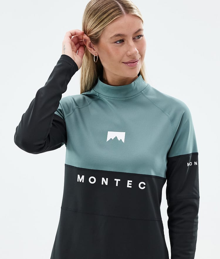 Montec Alpha W Funktionsshirt Damen Atlantic/Black, Bild 2 von 5