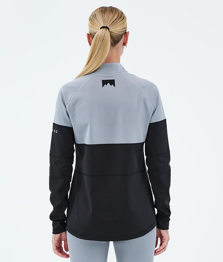 Montec Alpha W Funktionsshirt Damen Soft Blue/Black, Bild 5 von 5