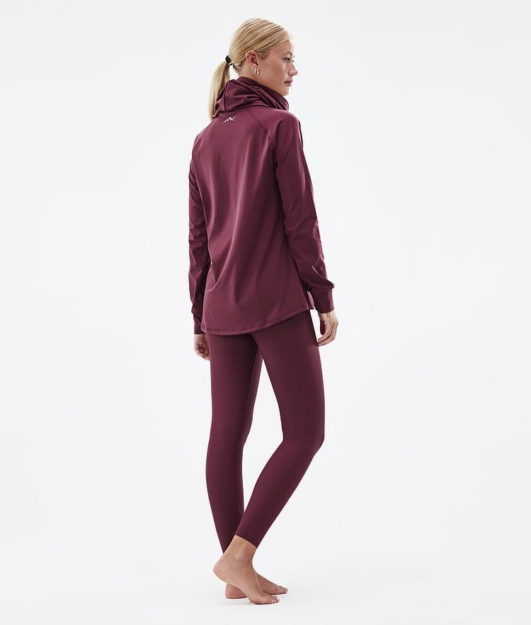 Dope Snuggle W 22 Funktionsshirt Damen 2X-Up Burgundy, Bild 5 von 6
