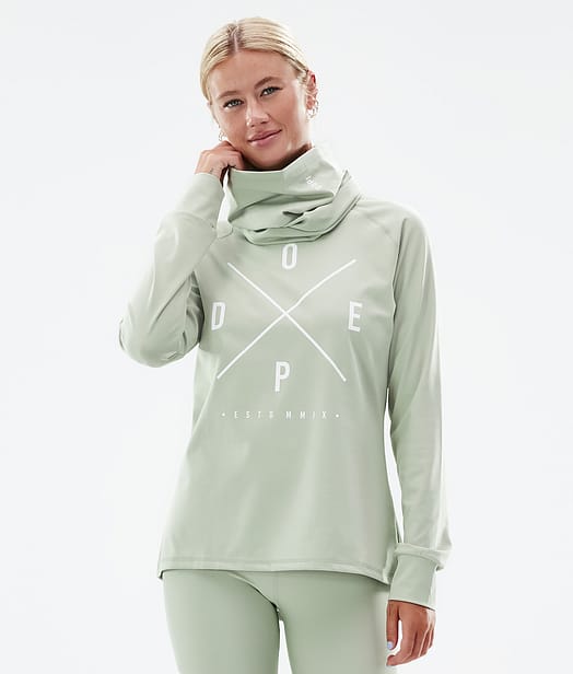 Dope Snuggle W 2022 Funktionsshirt Damen Soft Green