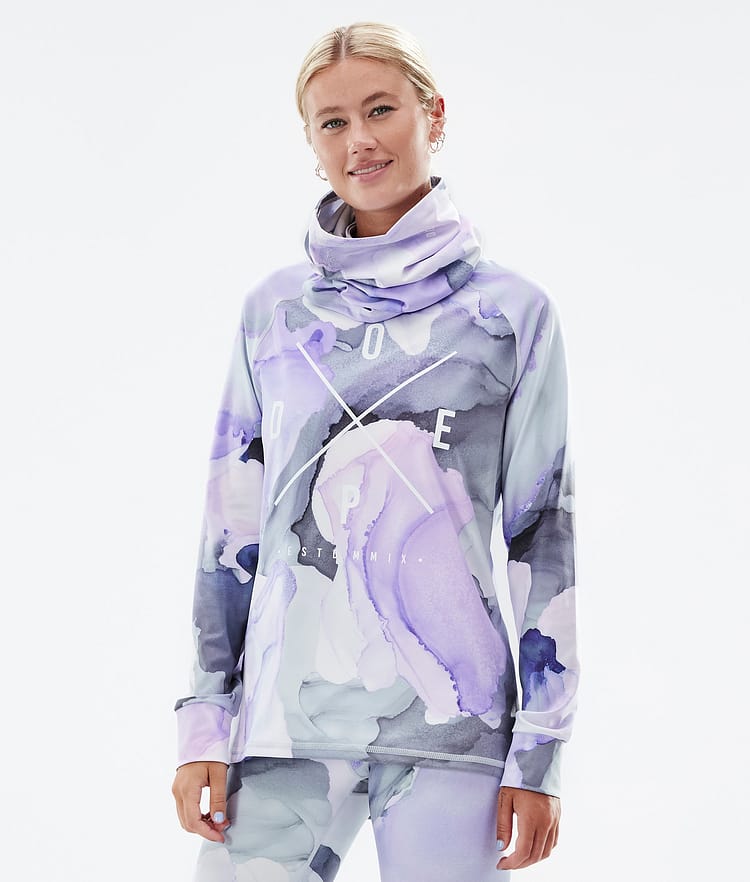 Dope Snuggle W 22 Funktionsshirt Damen 2X-Up Blot Violet, Bild 1 von 6