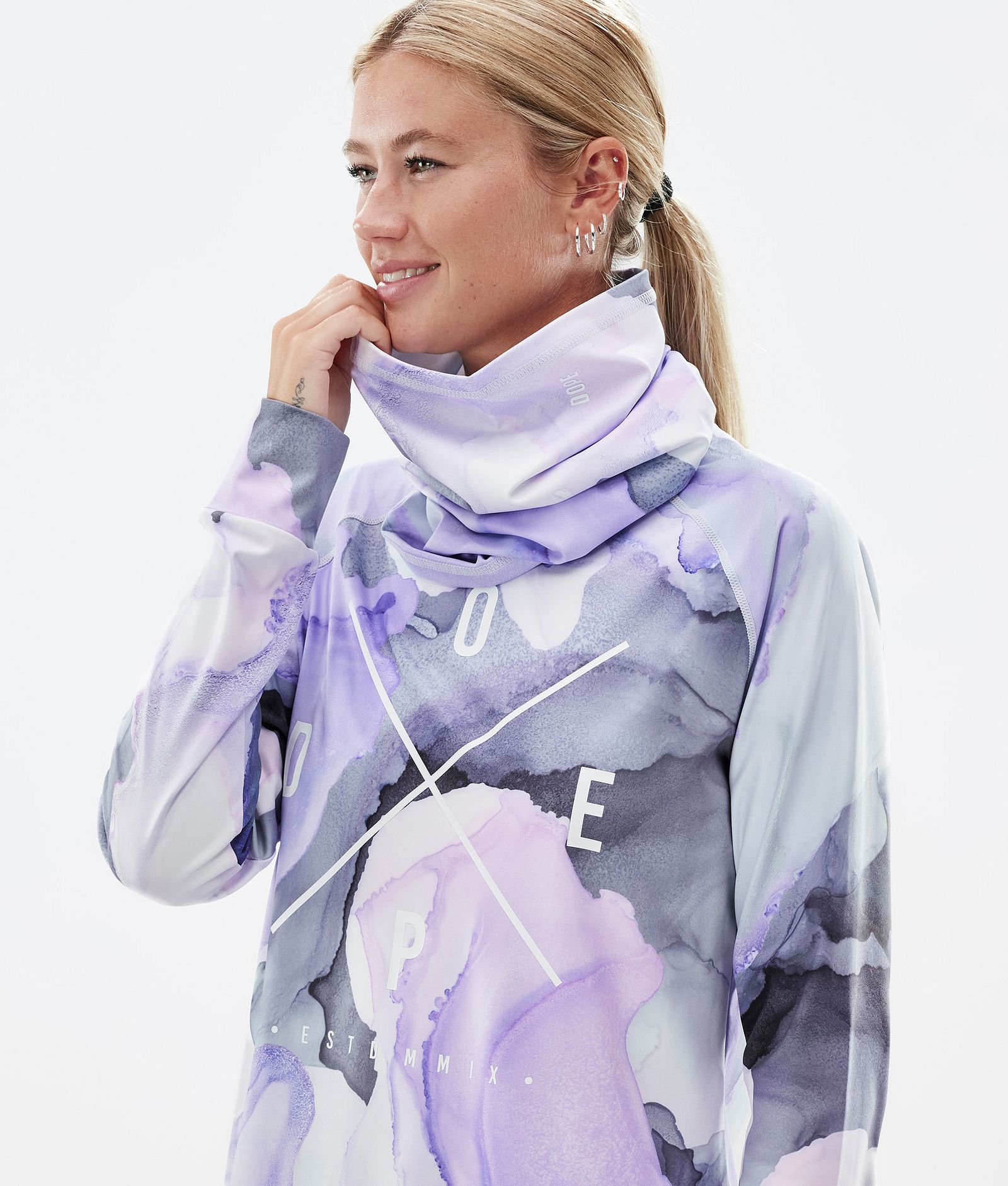Dope Snuggle W 2022 Funktionsshirt Damen 2X-Up Blot Violet