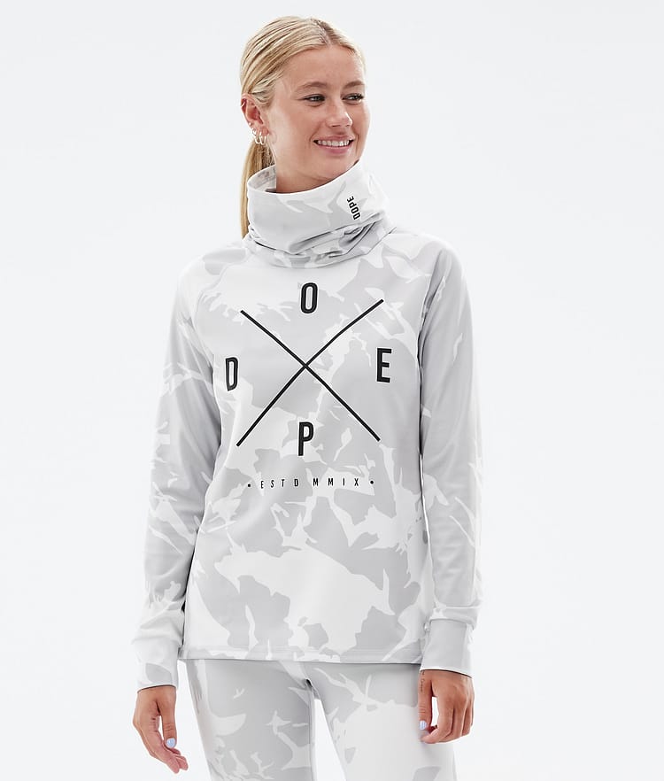 Dope Snuggle W 2022 Funktionsshirt Damen 2X-Up Grey Camo, Bild 1 von 6