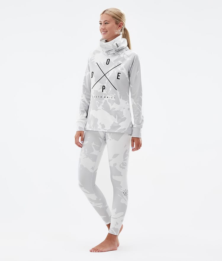 Dope Snuggle W 2022 Funktionsshirt Damen 2X-Up Grey Camo, Bild 4 von 6