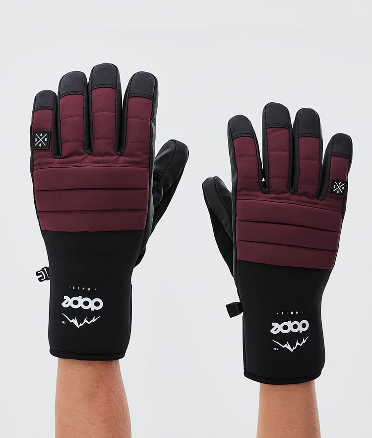 Dope Ace 22 Skihandschuhe Burgundy, Bild 1 von 5