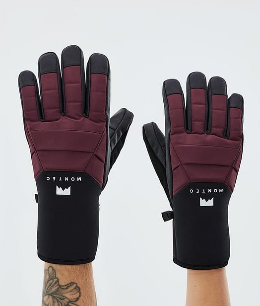 Montec Kilo 22 Skihandschuhe Burgundy