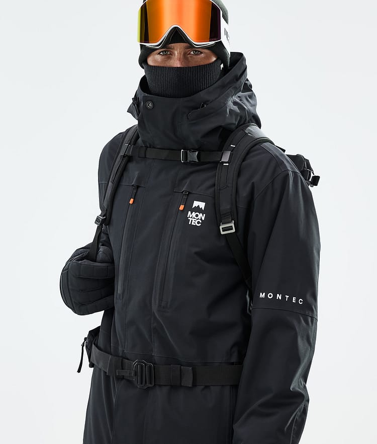 Montec Fawk Snowboardjacke Herren Black Renewed, Bild 2 von 10