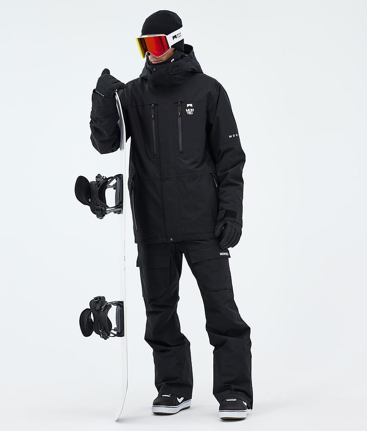 Montec Fawk Snowboardjacke Herren Black, Bild 2 von 9
