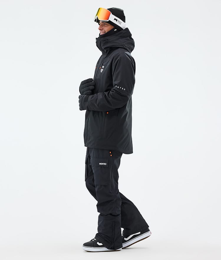 Montec Fawk Snowboardjacke Herren Black Renewed, Bild 4 von 10