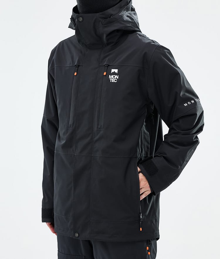 Montec Fawk Snowboardjacke Herren Black Renewed, Bild 8 von 10