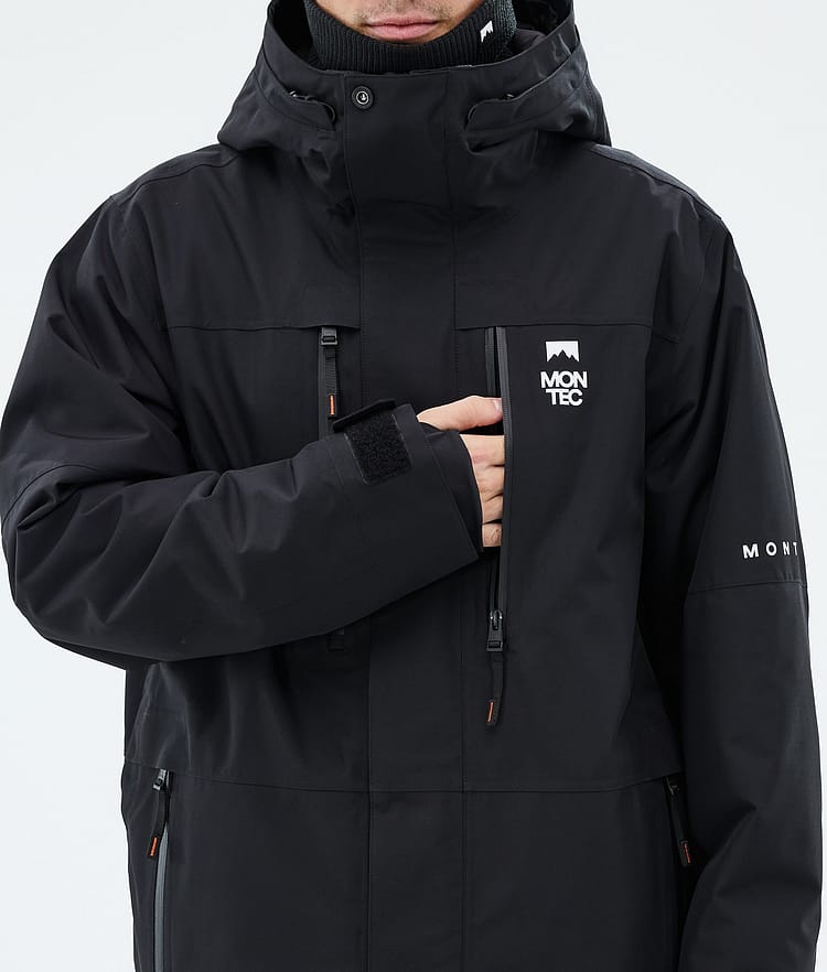 Montec Fawk Snowboardjacke Herren Black, Bild 8 von 9