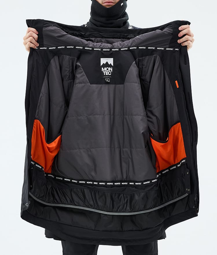 Montec Fawk Snowboardjacke Herren Black, Bild 9 von 9