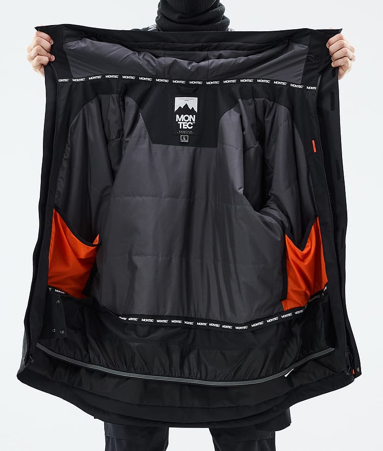 Montec Fawk Snowboardjacke Herren Black Renewed, Bild 10 von 10