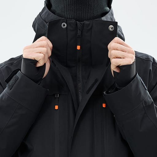 Frontreißverschluss mit doppelter Schutzleiste Hauptdetailproduktbild,