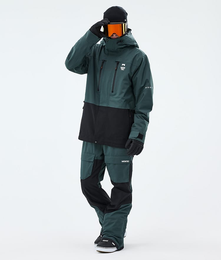 Montec Fawk Snowboardjacke Herren Dark Atlantic/Black, Bild 2 von 9