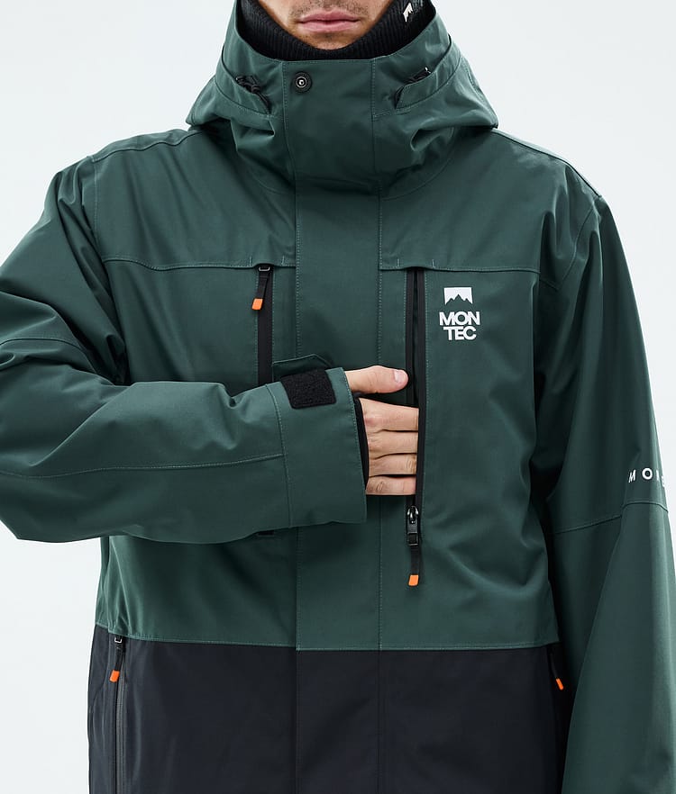 Montec Fawk Snowboardjacke Herren Dark Atlantic/Black Renewed, Bild 9 von 10