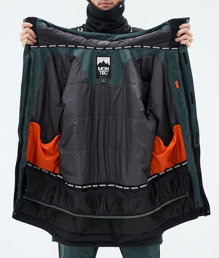 Montec Fawk Snowboardjacke Herren Dark Atlantic/Black, Bild 9 von 9
