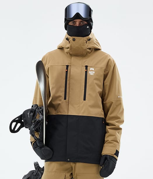 Montec Fawk Snowboardjacke Herren Gold/Black