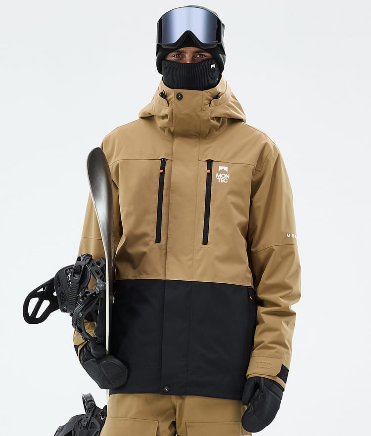 Montec Fawk Snowboardjacke Herren Gold/Black, Bild 1 von 10