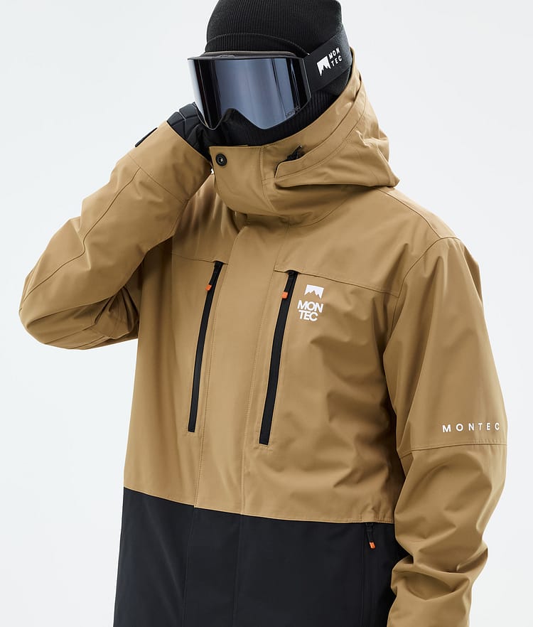 Montec Fawk Snowboardjacke Herren Gold/Black, Bild 2 von 10