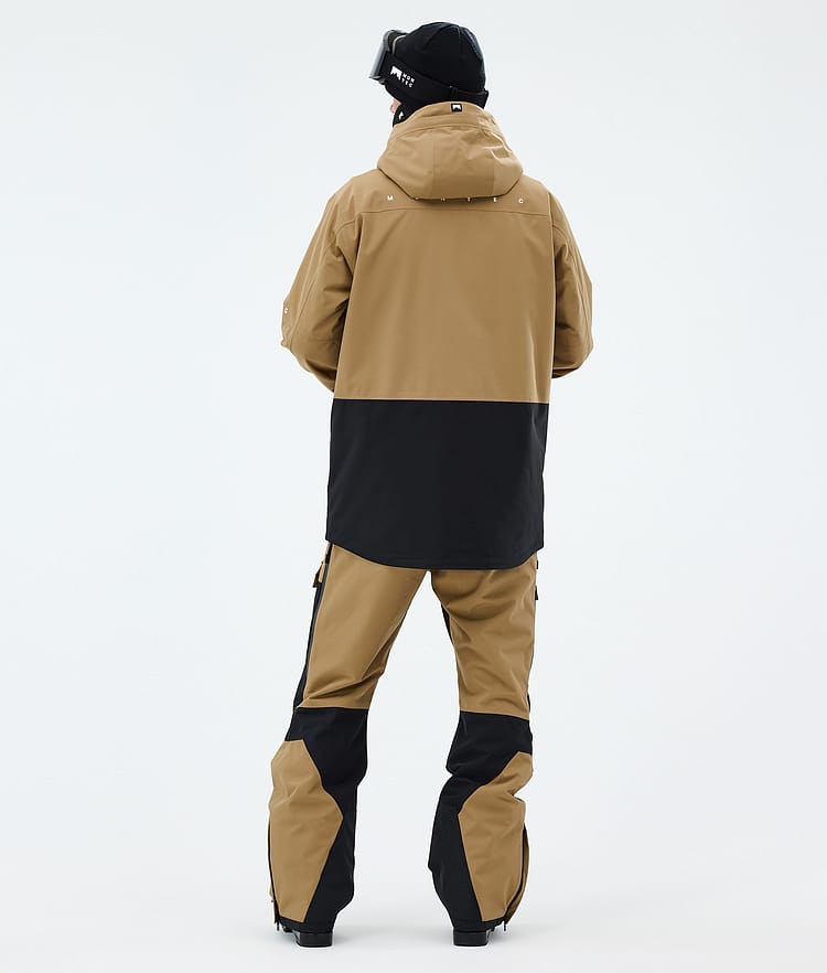 Montec Fawk Skijacke Herren Gold/Black, Bild 3 von 9