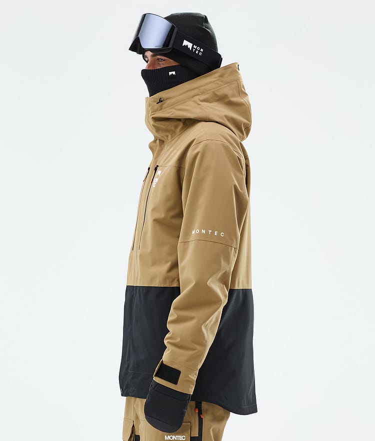 Montec Fawk Snowboardjacke Herren Gold/Black, Bild 6 von 10