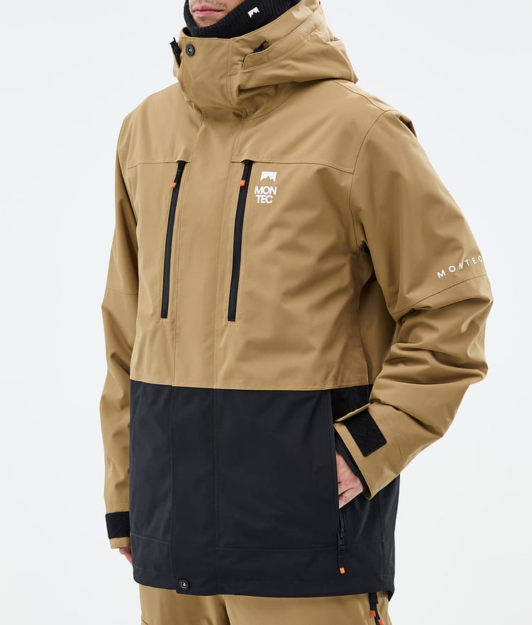Montec Fawk Snowboardjacke Herren Gold/Black, Bild 8 von 10