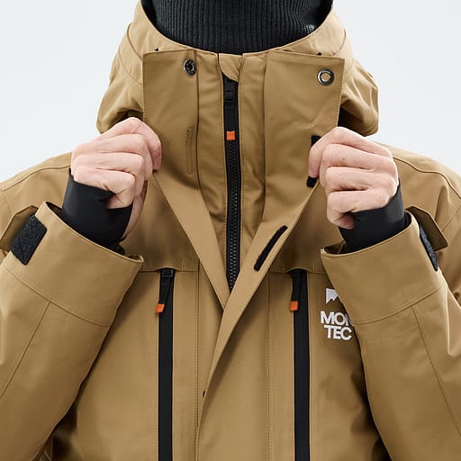 Frontreißverschluss mit doppelter Schutzleiste Hauptdetailproduktbild,