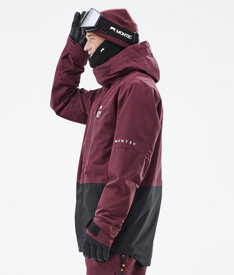 Montec Fawk Snowboardjacke Herren Burgundy/Black, Bild 6 von 10