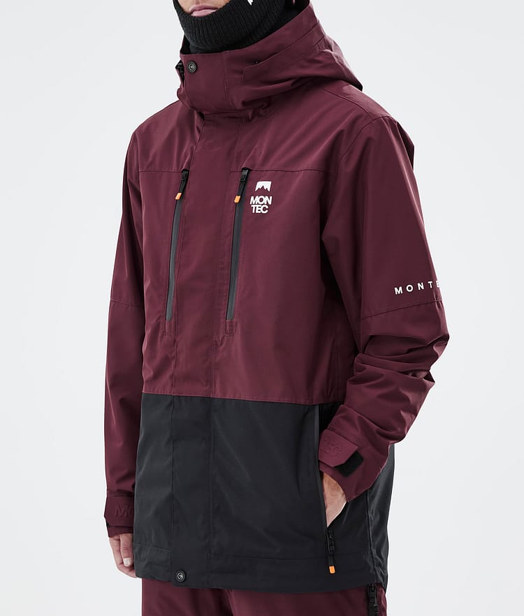 Montec Fawk Snowboardjacke Herren Burgundy/Black, Bild 8 von 10