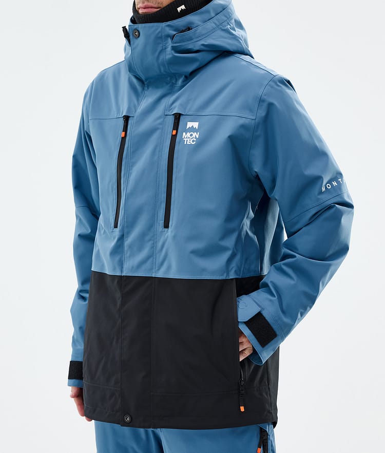 Montec Fawk Snowboardjacke Herren Blue Steel/Black, Bild 8 von 10