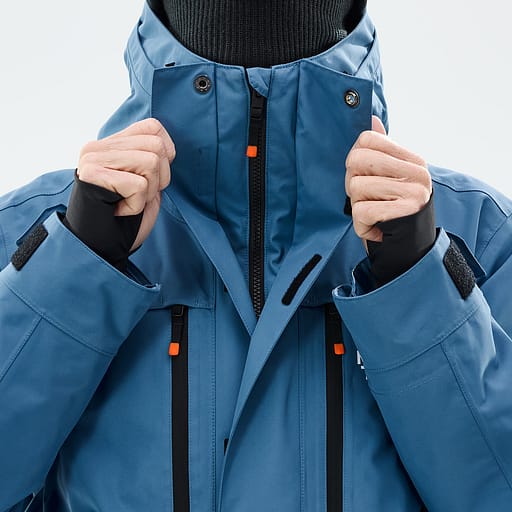 Frontreißverschluss mit doppelter Schutzleiste Hauptdetailproduktbild,