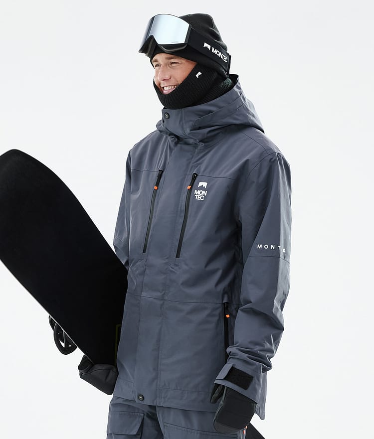 Montec Fawk Snowboardjacke Herren Metal Blue