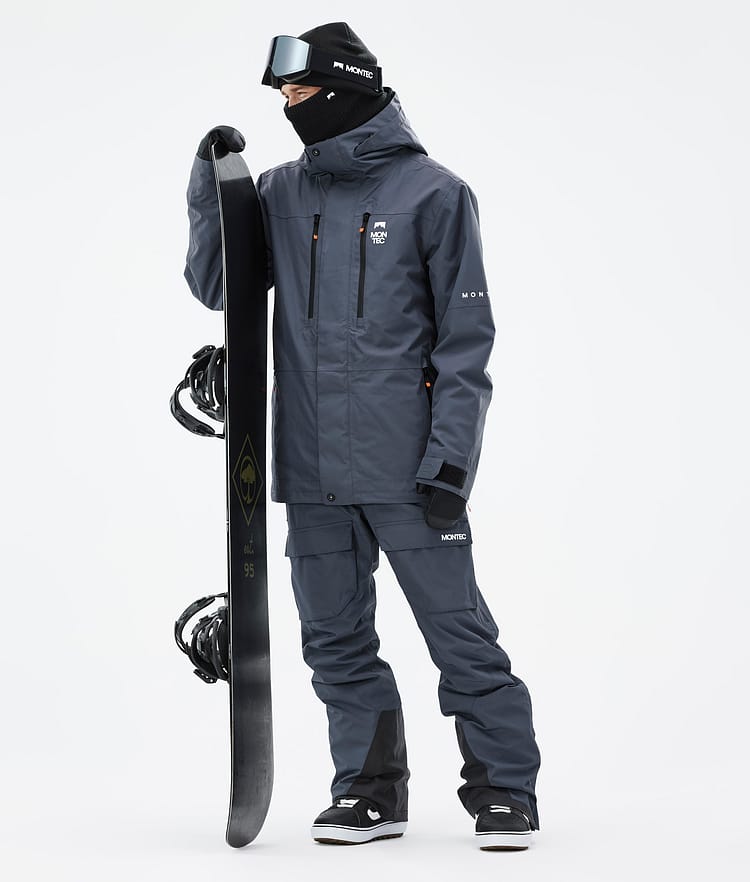 Montec Fawk Snowboardjacke Herren Metal Blue