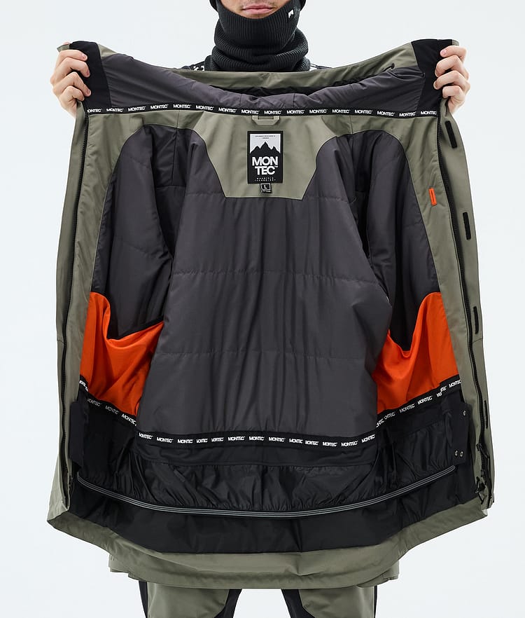 Montec Fawk Snowboardjacke Herren Greenish, Bild 9 von 9