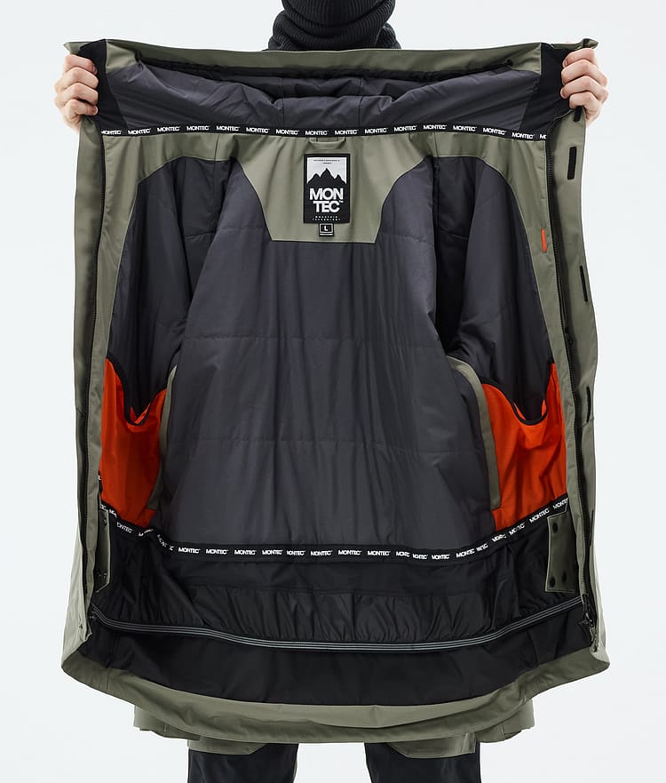 Montec Fawk Snowboardjacke Herren Greenish, Bild 10 von 10