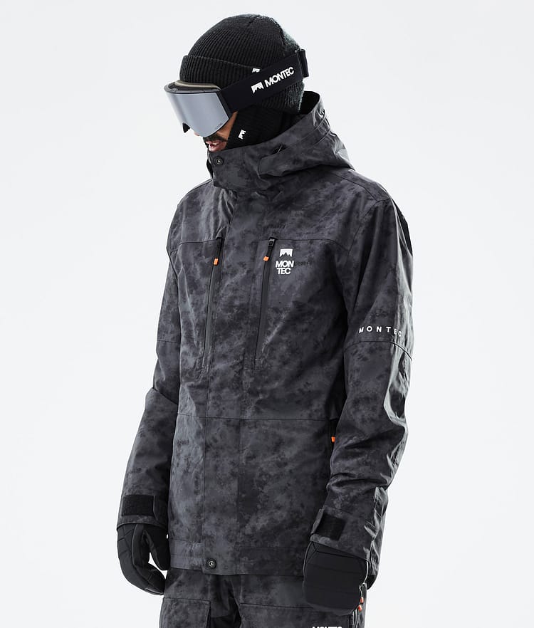 Montec Fawk Snowboardjacke Herren Black Tiedye