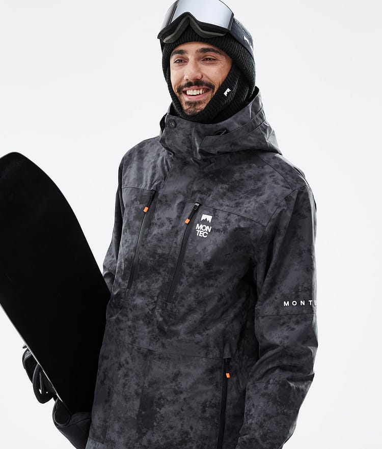 Montec Fawk Snowboardjacke Herren Black Tiedye