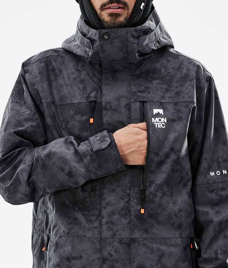 Montec Fawk Snowboardjacke Herren Black Tiedye