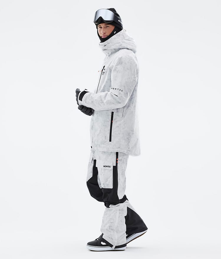 Montec Fawk Snowboardjacke Herren White Tiedye, Bild 4 von 10