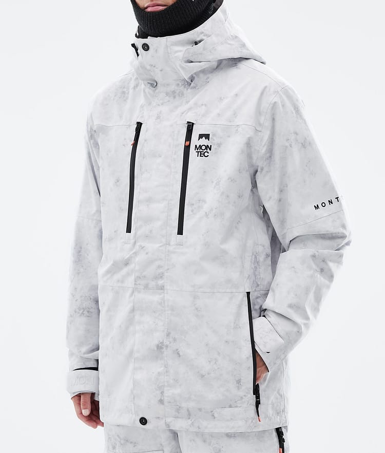 Montec Fawk Snowboardjacke Herren White Tiedye