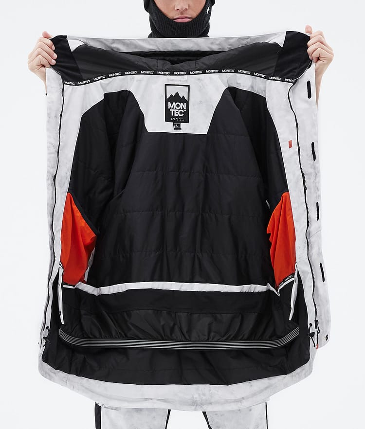 Montec Fawk Snowboardjacke Herren White Tiedye, Bild 10 von 10