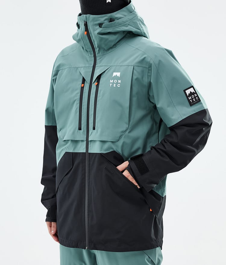 Montec Arch Snowboardjacke Herren Atlantic/Black, Bild 8 von 10