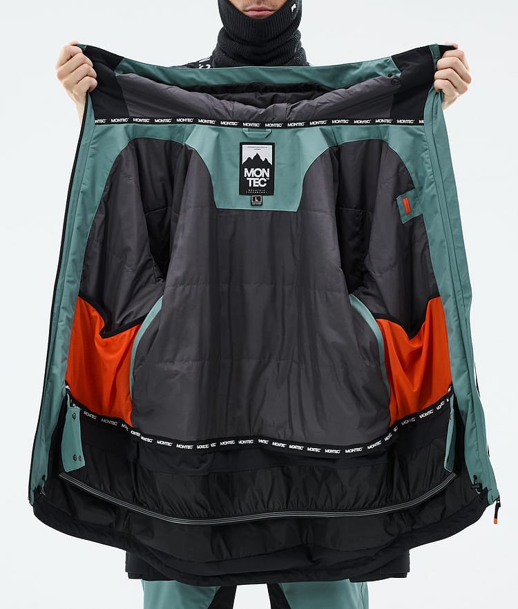 Montec Arch Snowboardjacke Herren Atlantic/Black, Bild 10 von 10