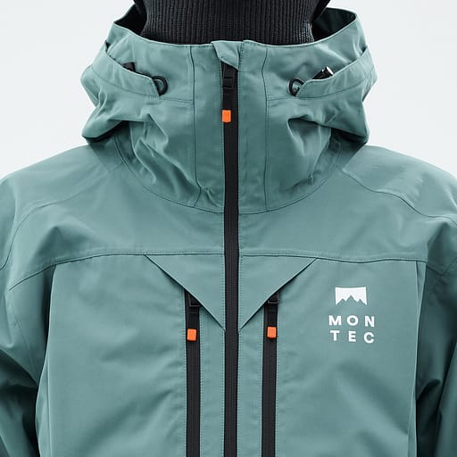 Frontreißverschluss mit innenliegender Schutzleiste Hauptdetailproduktbild,