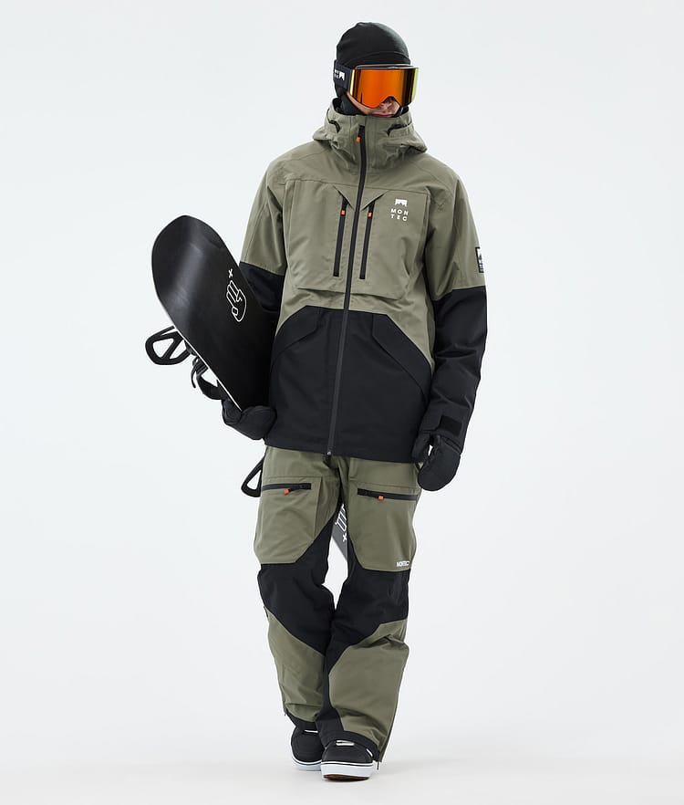 Montec Arch Snowboardjacke Herren Greenish/Black, Bild 3 von 10